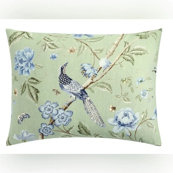 Pottery Barn Kravet Meadowlark Reversible Duvet Cover & Shams, NWT, Retail $379 - Picture 3 of 8